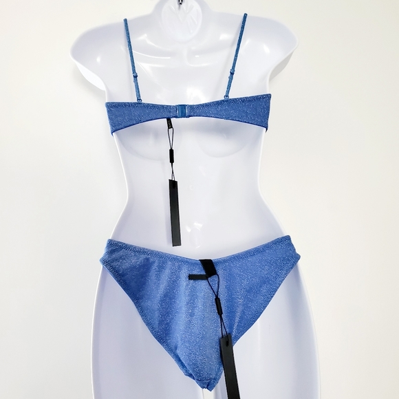 NWT Triangl Swimwear MICA - MARINA SPARKLE Size XS - Picture 3 of 11